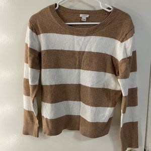 J Crew Striped sweater